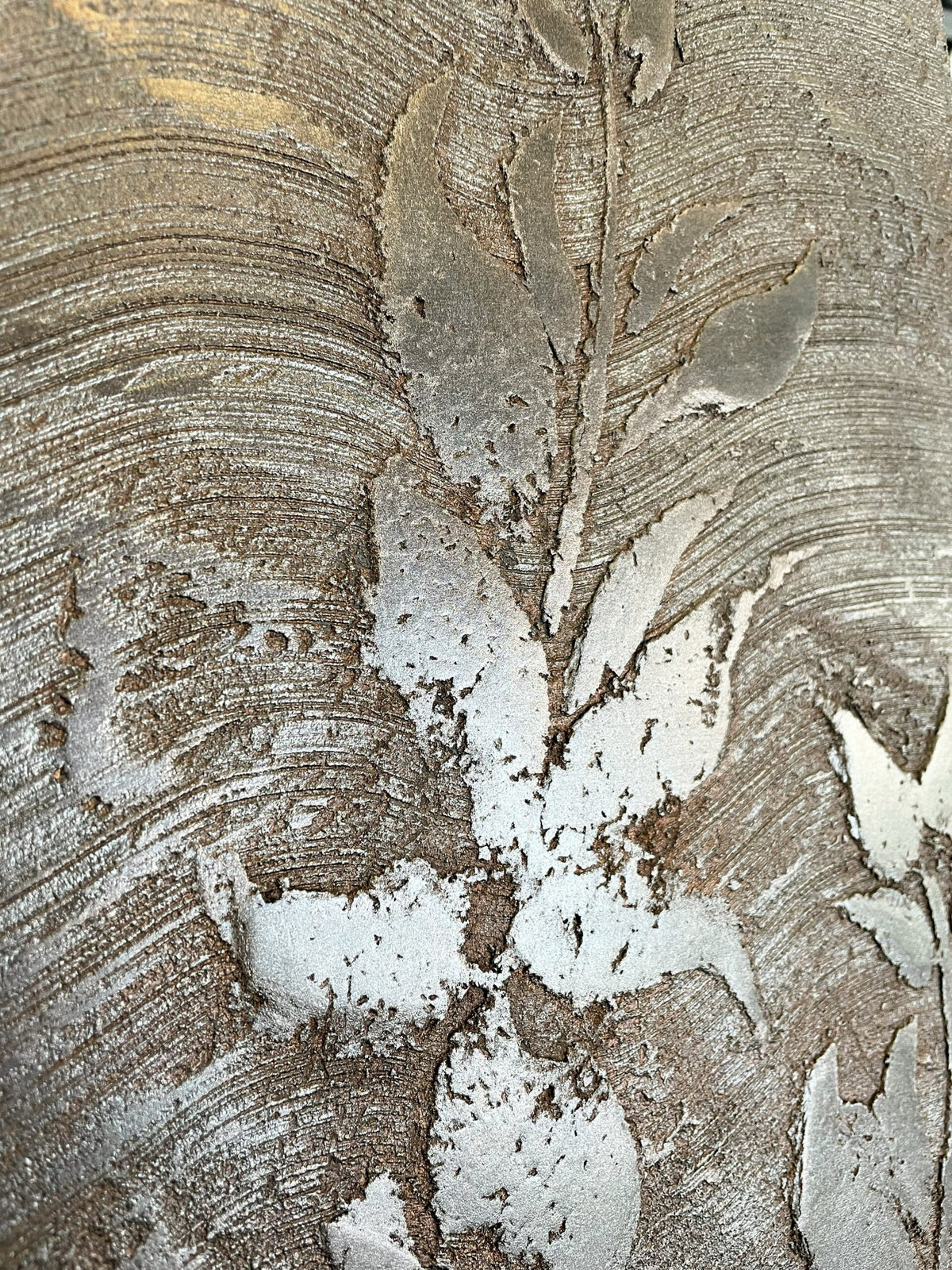 Naturale Pulver schabloniert mit D-Kortih Nr. 2