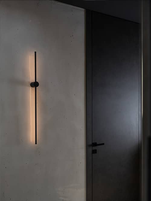 Wand in Sichtbeton-Optik
