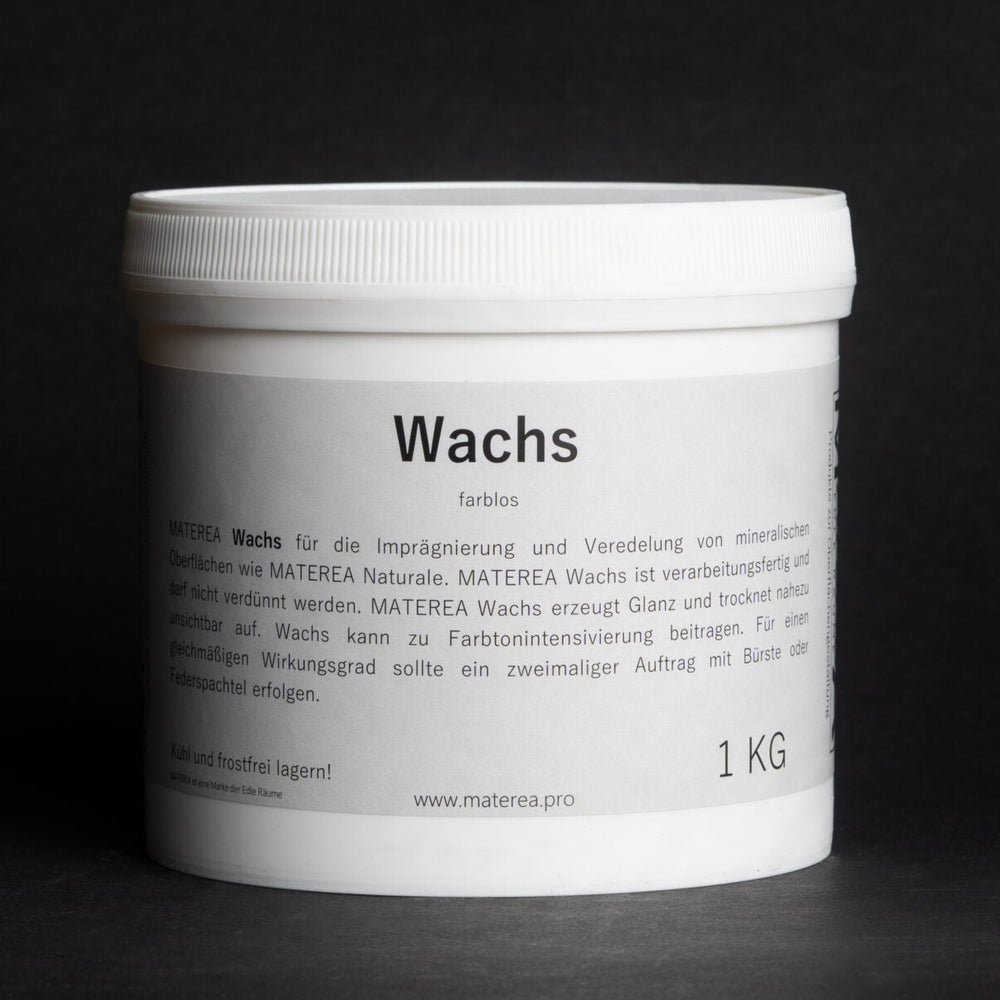 Wachs farblos | 1kg