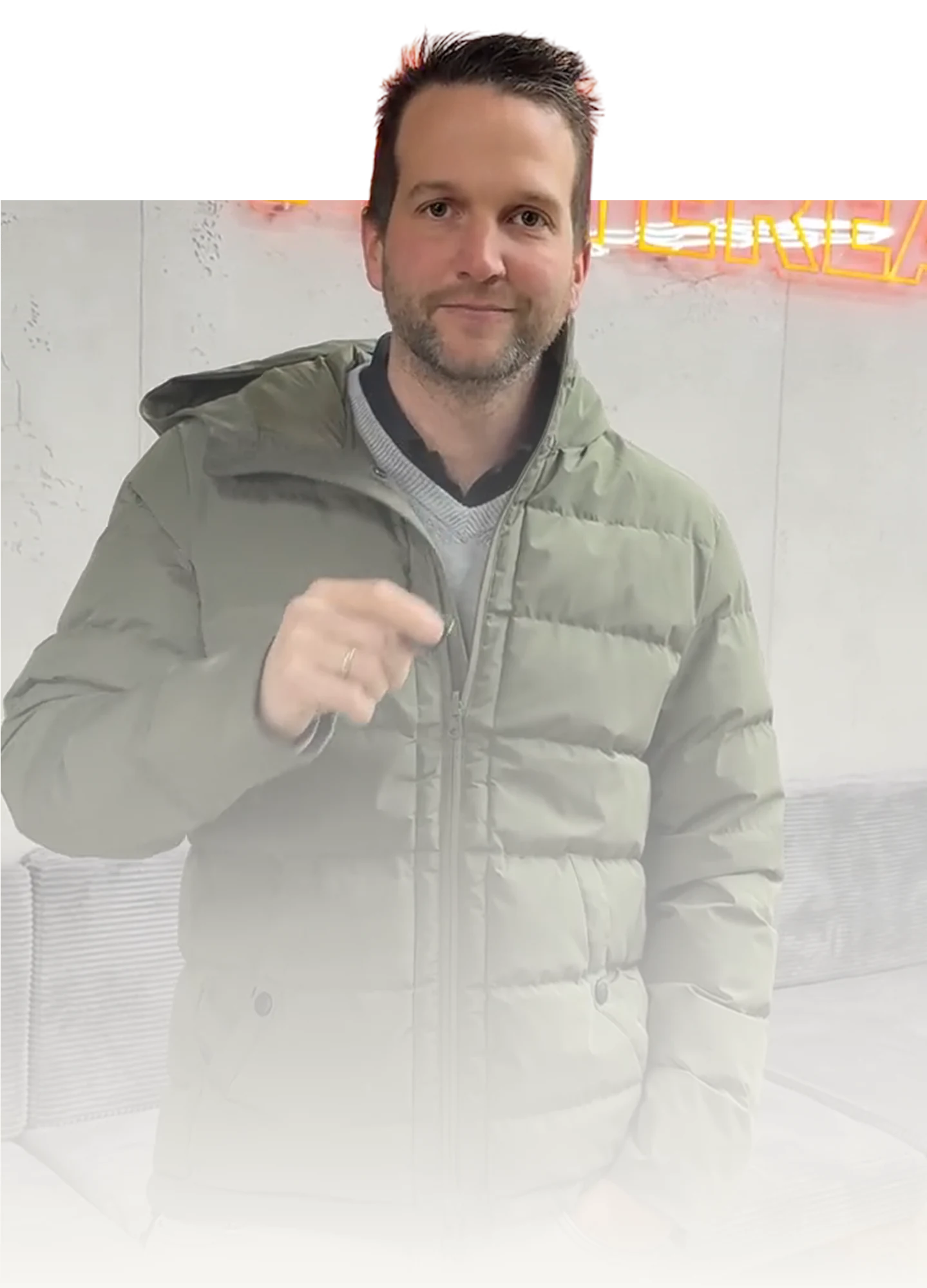 Marcel im Schulungsraum